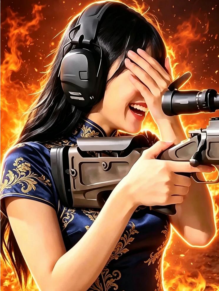和电影不同！真实射击的艺术成分更高。