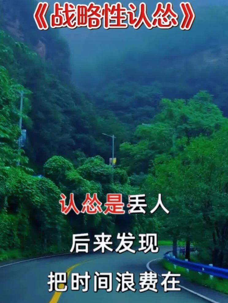 《战略性认怂》