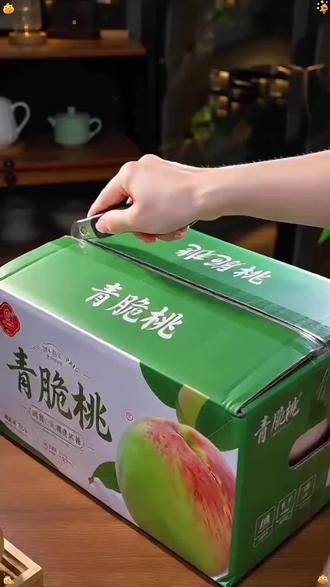 小时候老品种桃子上市啦！脆甜多汁！