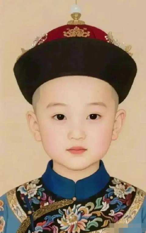 他是康熙63岁老来得子的幼子，比乾隆还小5岁