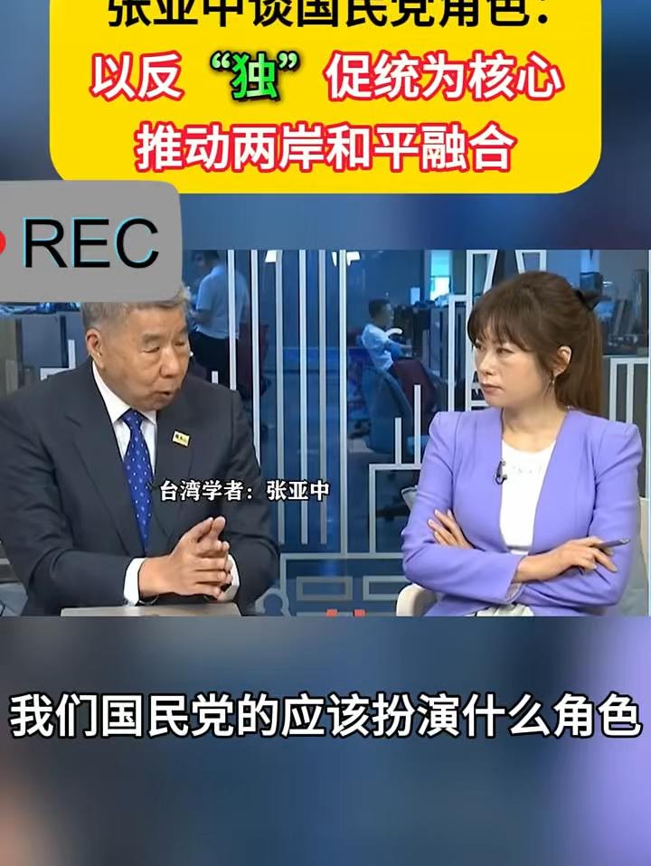 张亚中谈观点…