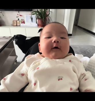 89天的宝宝这是要开始变话痨了吗？