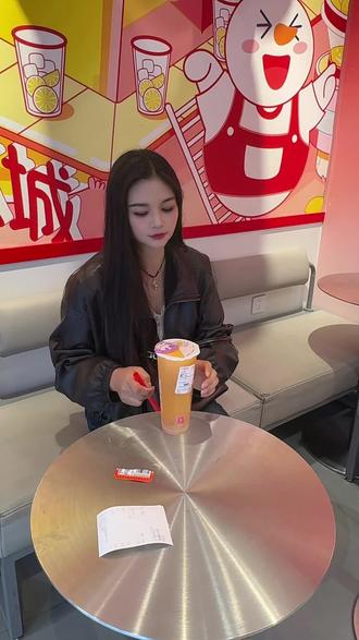 奶茶店随拍