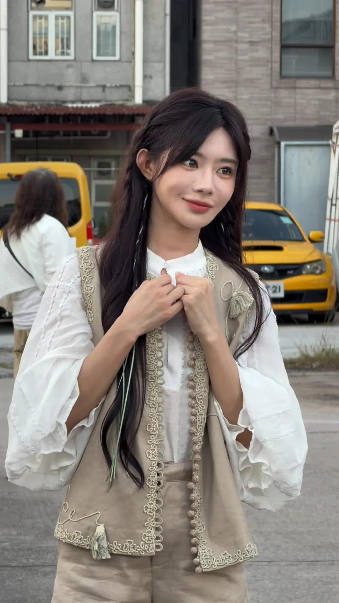 在香港近距离偶遇SNH48成员！太美了！