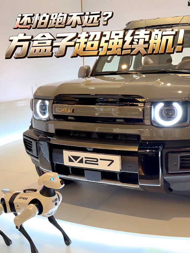 续航跑不完🔋 搭子也有了🐶