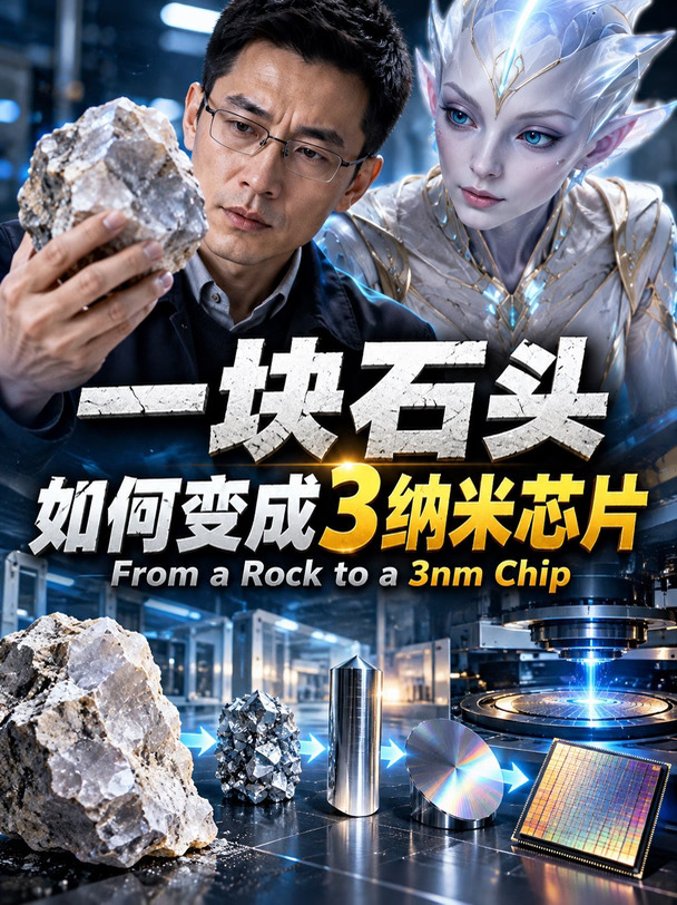 原来芯片真的是从石头开始的