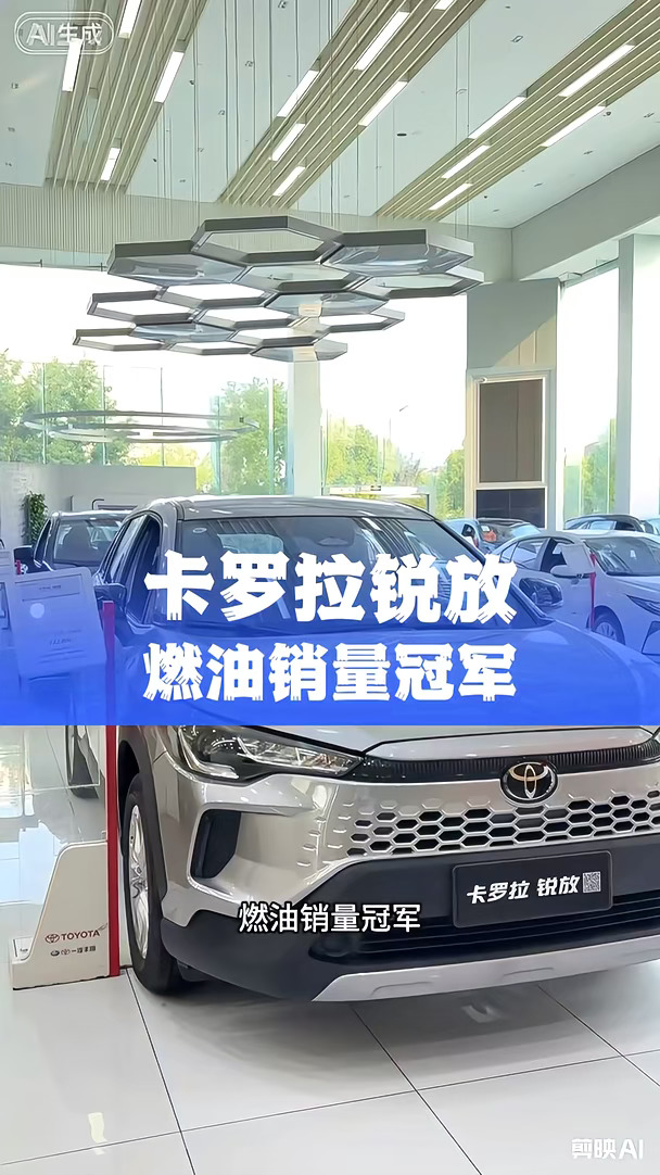 卡罗拉锐放 燃油销量冠军