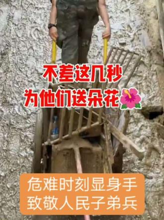 危难时刻显身手，致敬人民子弟兵