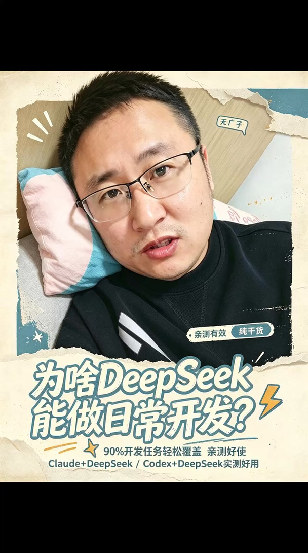 为什么DeepSeek能做日常开发？