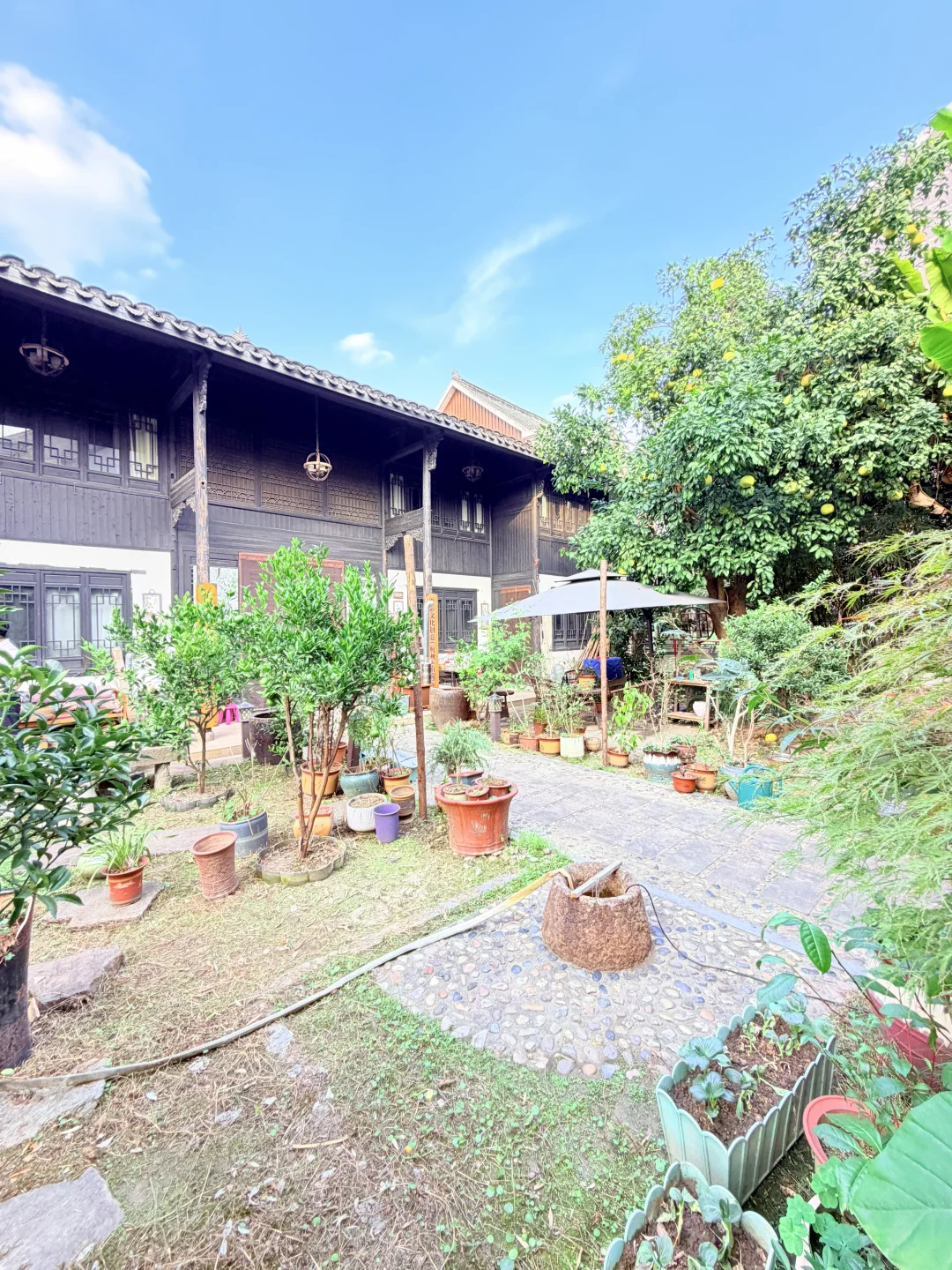 杭州滨江原始建筑古色古香独栋340平带院子