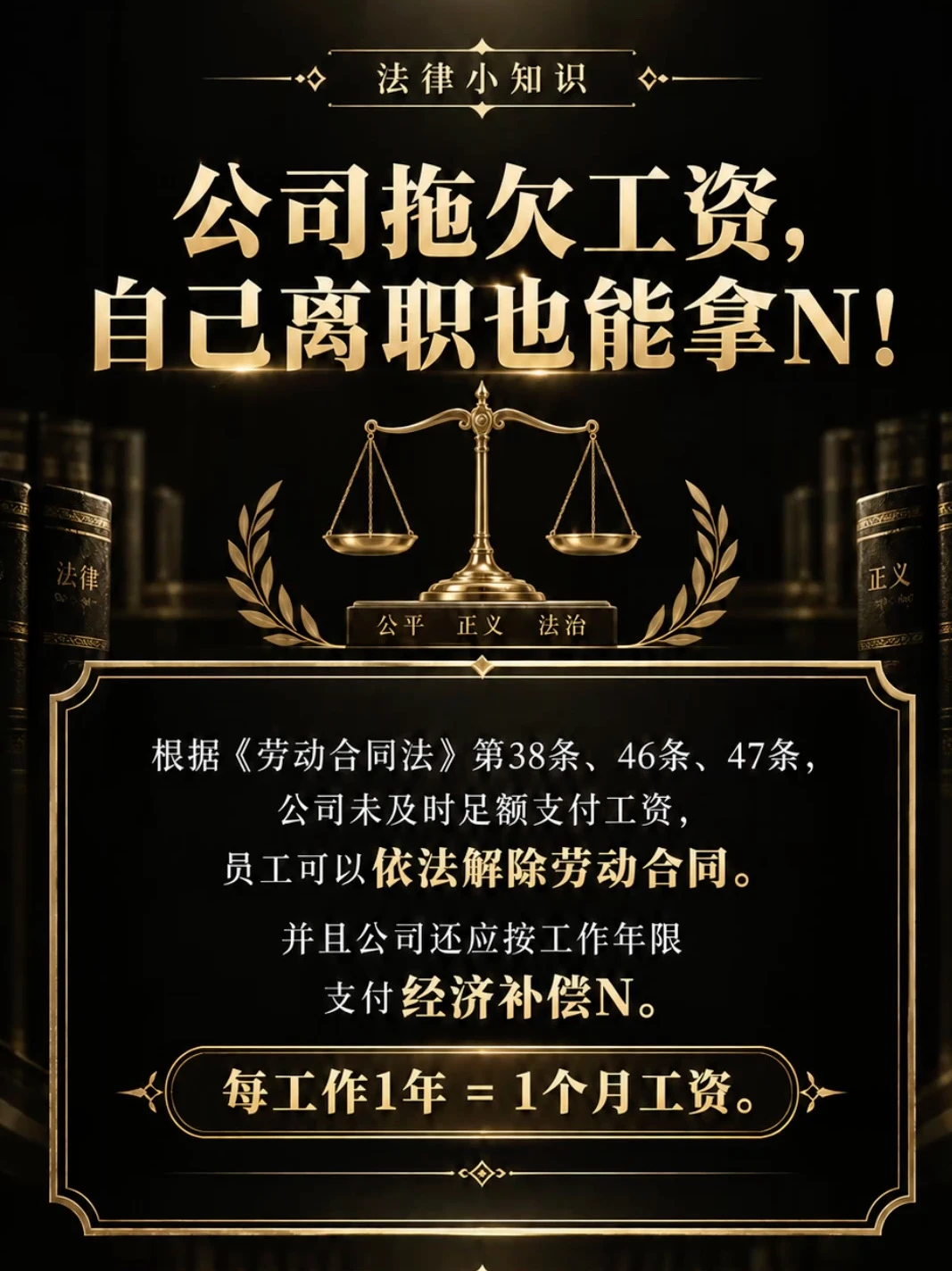 公司拖欠工资，要不回钱是否要离职啊😭