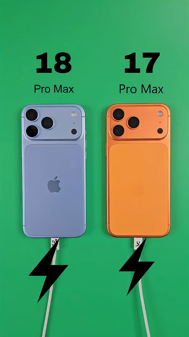 苹果iPhone 18 Pro Max与iPhone 17 Pro Max