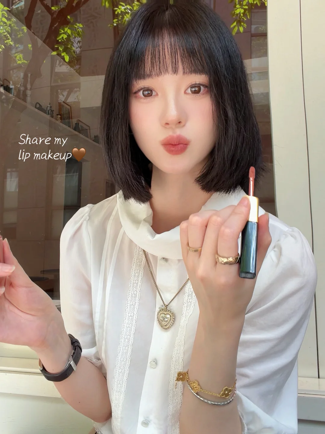 分享最近常涂的口红妆教