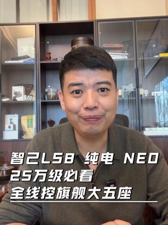 智己LS8 纯电 NEO 25万级必看全线控旗舰大五座