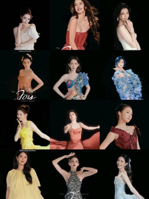 VOGUE盛典2026女艺人子弹时间全集，终于齐了！封面拼图只能放12张，有好多没发过的，慢慢看