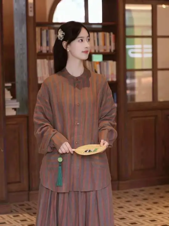 汉元素新中式穿搭