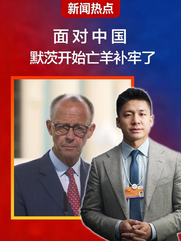 德国的对策还是和美国不一样的，默茨开始亡羊补牢了
