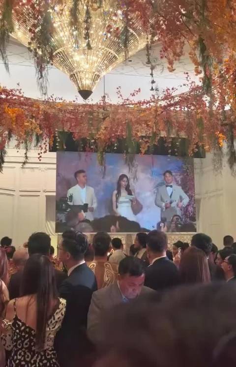 何猷君奚梦瑶答谢宴3个主持人，普通话，粤语，英语 #何猷君奚梦瑶答谢宴3个主持人##何猷君奚梦瑶答谢