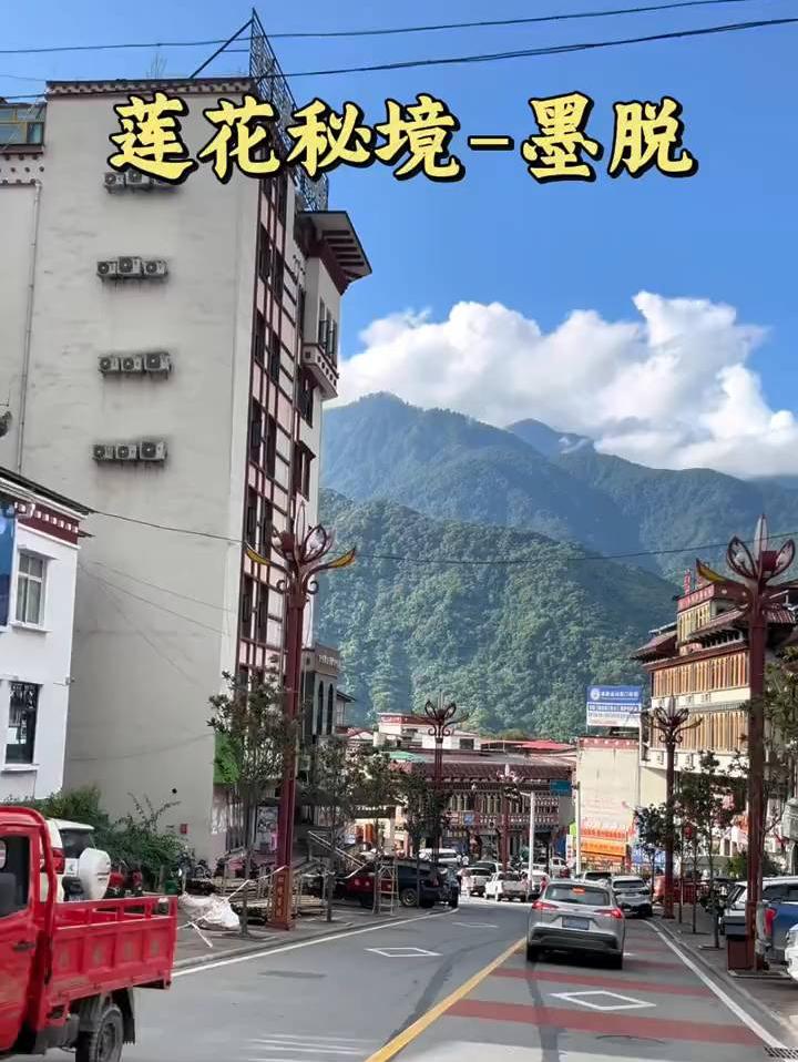 莲花秘境小城-墨脱