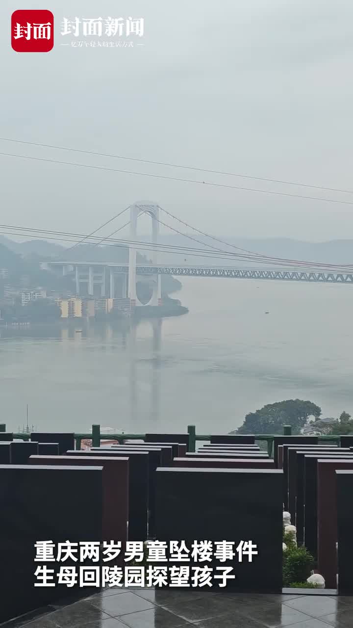 重庆2岁男童从18楼坠楼案后续：母亲到陵园探望孩子，控告孩子父亲过失致人死亡