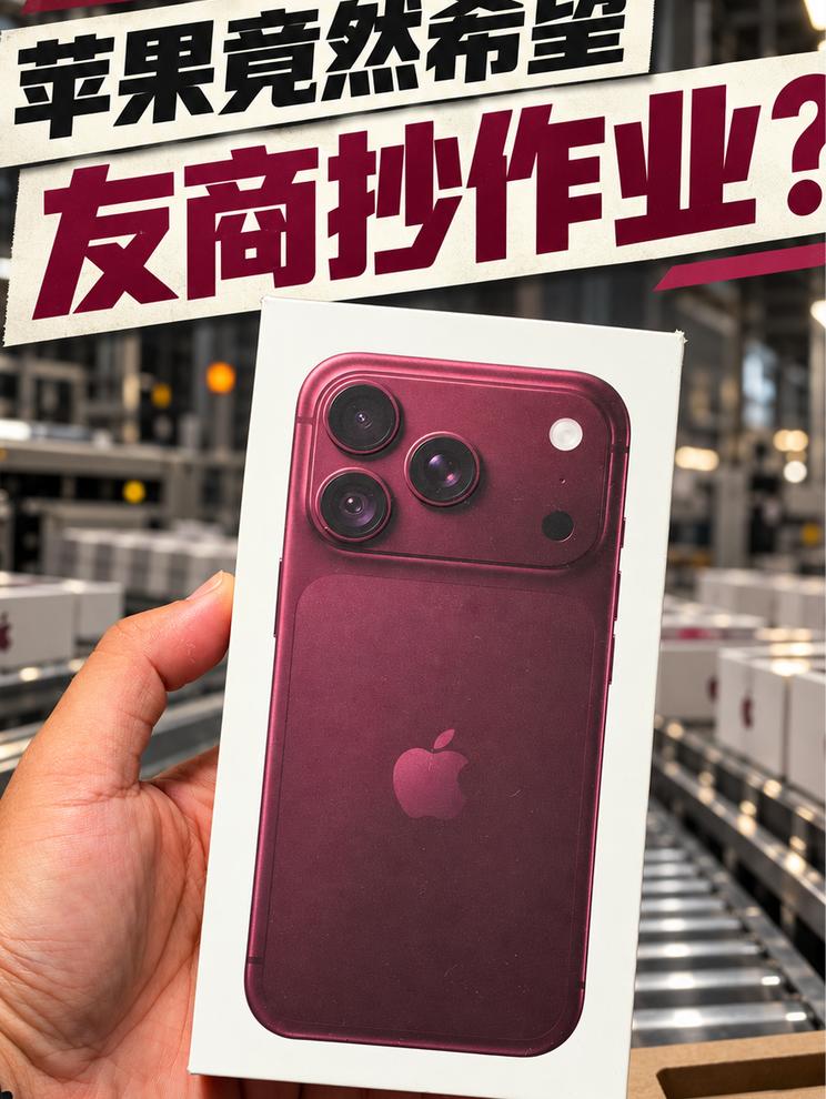 苹果工厂探访：苹果竟然希望友商抄作业？