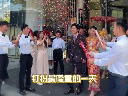根本就没有这样的婚礼！！！也太幸福了！！