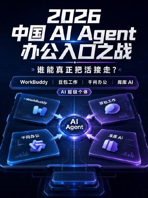 2026年AI大战-办公入口之战！谁能胜出？！ ​