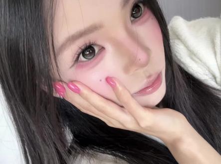 💓适合淡颜的日常透亮感粉色嗲嗲漂亮妆～