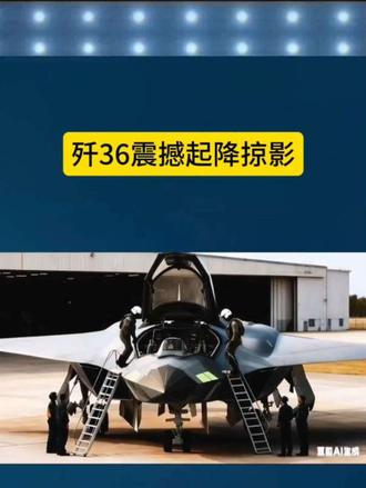 歼36震撼起降掠影