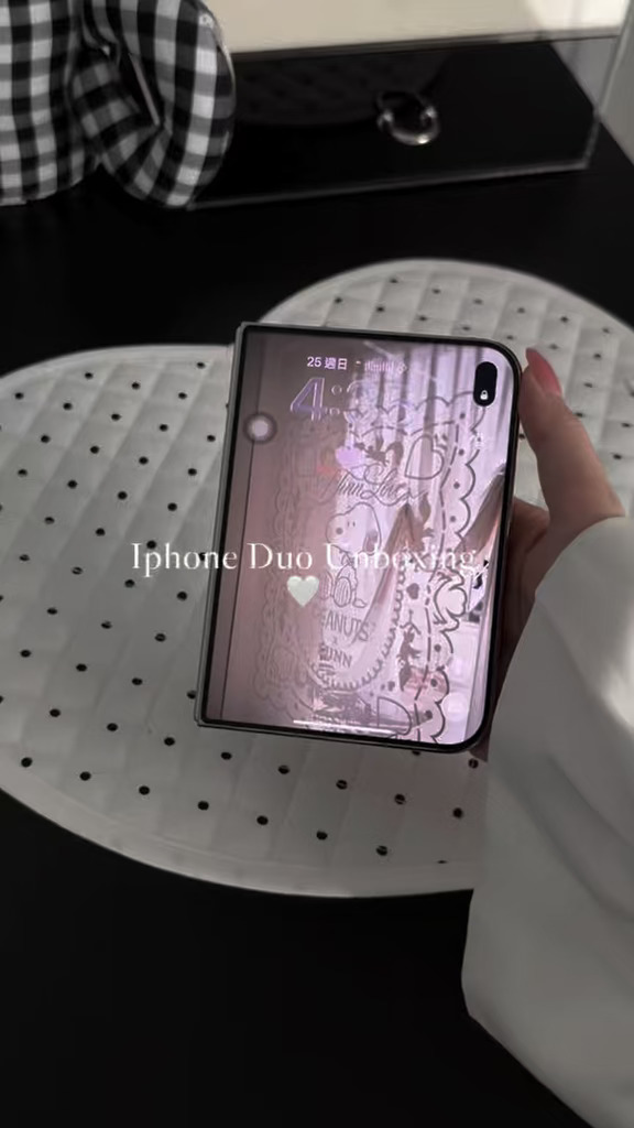 iPhone Duo Unboxing🤍星光白开箱