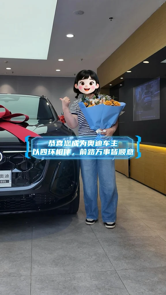 恭喜您在奥迪金秋悦享季提车，成为奥迪车主！