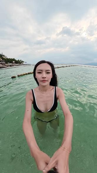 🏊‍♀️海里游泳的快乐谁懂啊
