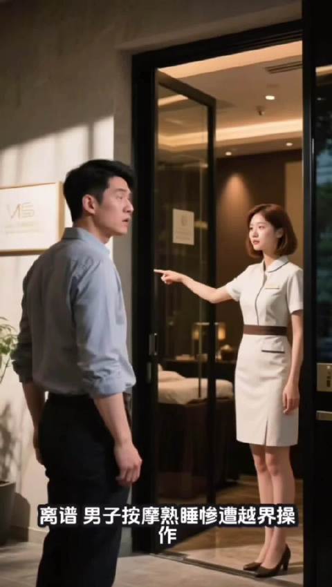 #男子遭女技师侵犯涉事会所已停业#四川眉山曾先生在足浴店按摩时睡着，醒来发现技师私自涂抹润滑液并对其