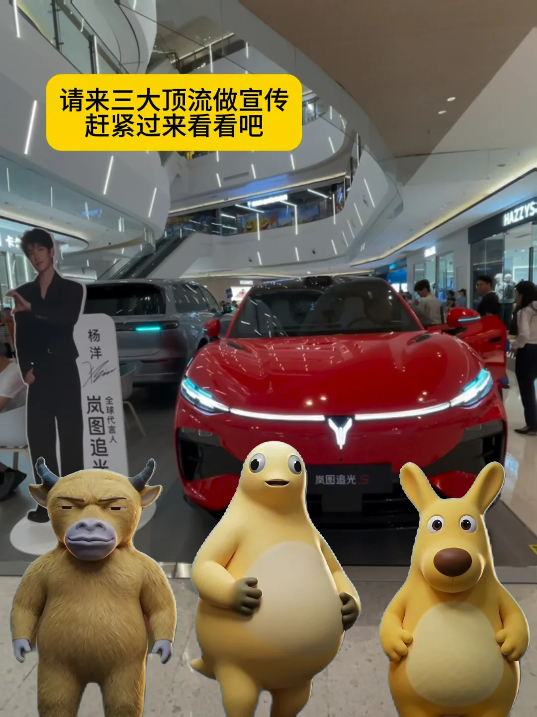 杨洋全球代言人➕“三大顶流”