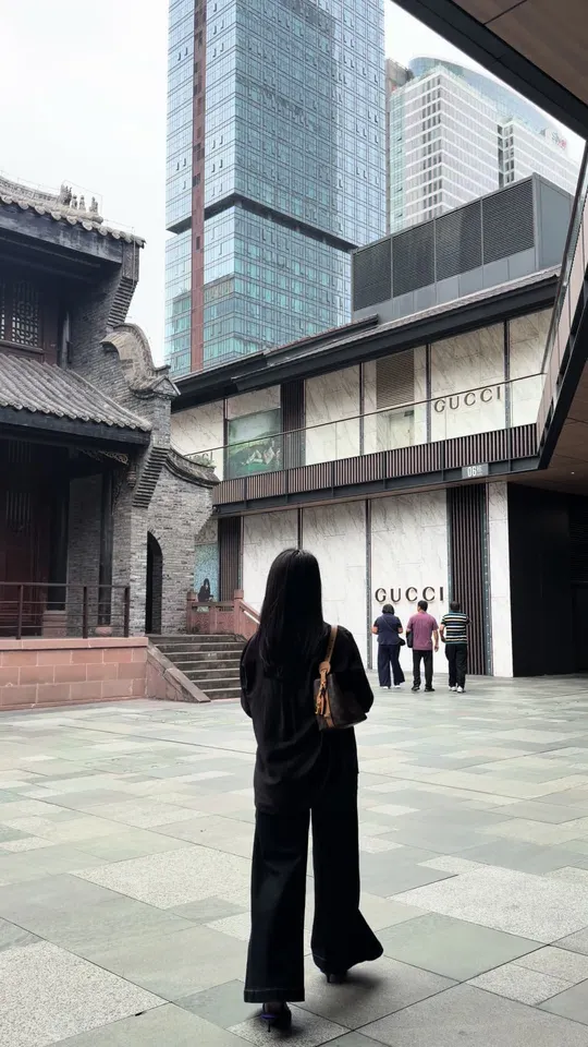 成都街头走一走💙