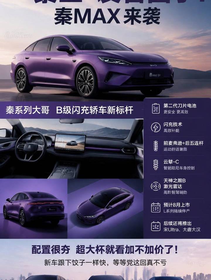 秦王来了，你们期待秦 MAX 么？