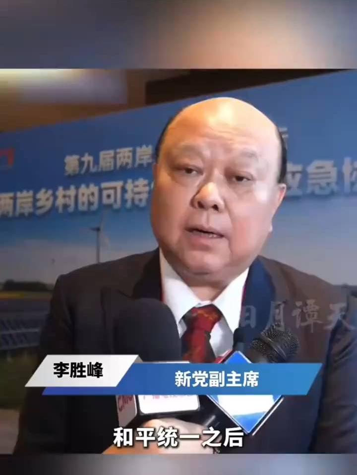 李胜峰谈台湾安全:统一后交给大陆就解决了