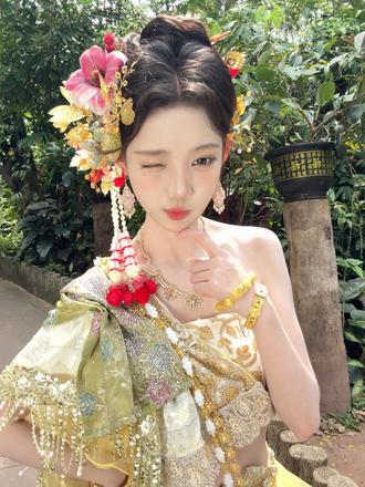 版纳傣妹太美啦