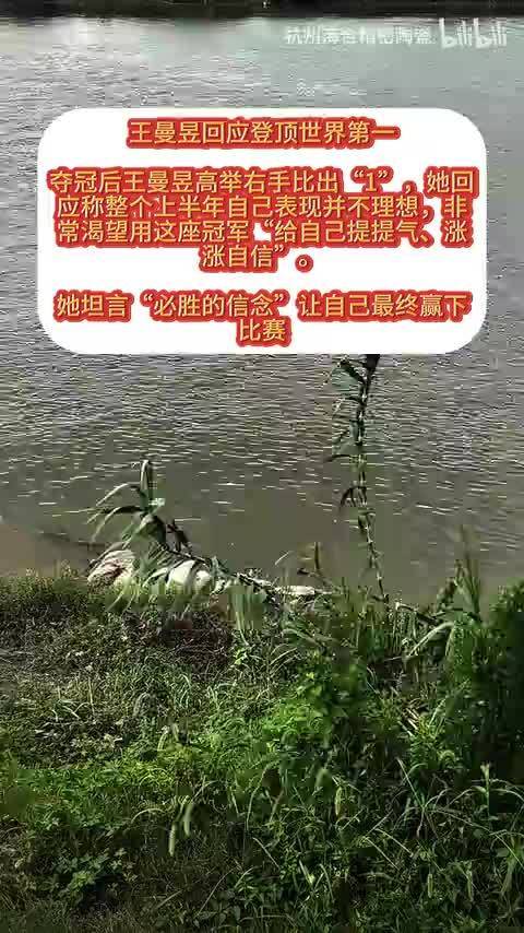 #王曼昱去看更高处的风景# 王曼昱回应登顶世界第一时表示，上半年状态不理想，瑞典大满贯夺冠帮助找回自