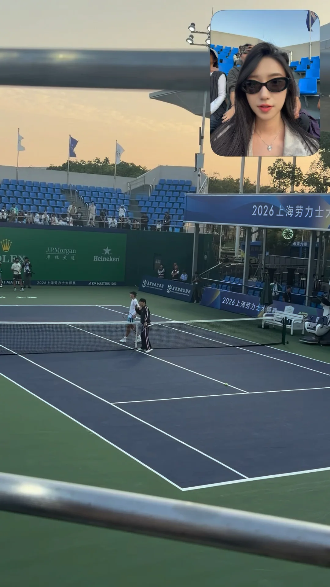 上海大师赛Day2看周杰伦打球🎾