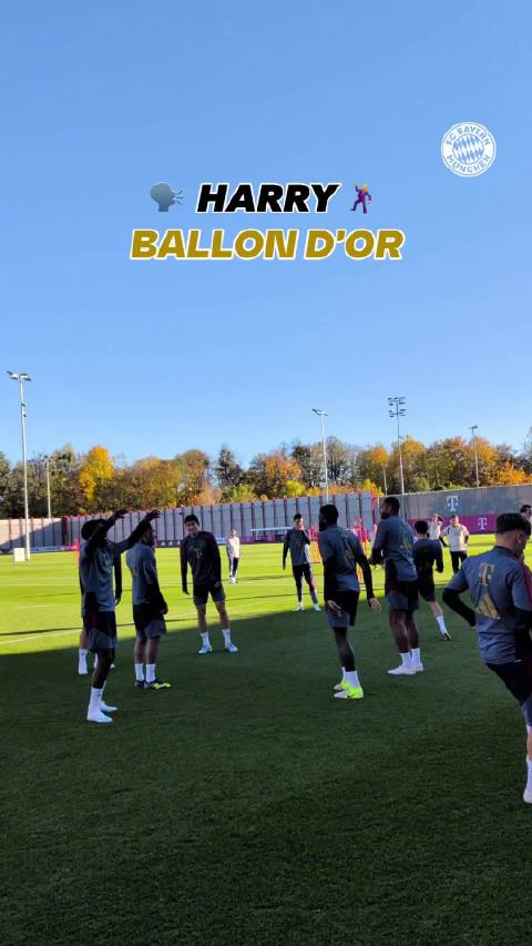 HARRY BALLON D'OR🎶拜仁训练场今日指定单曲循环曲目🕺🎶#拜仁慕尼黑##拜仁[超话]#