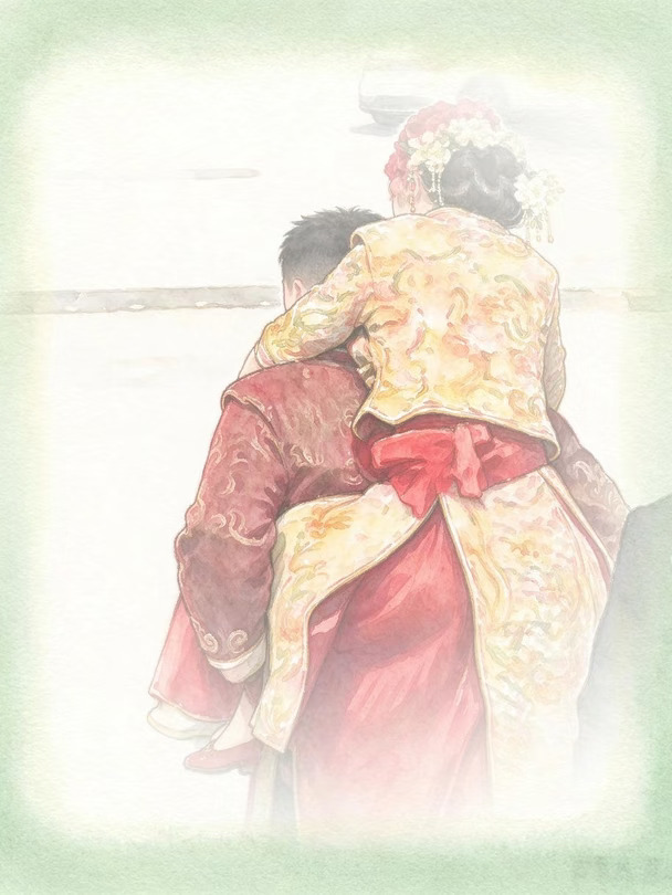 这梁子算是结下了！#结婚#婚闹#老人#风俗#辩论