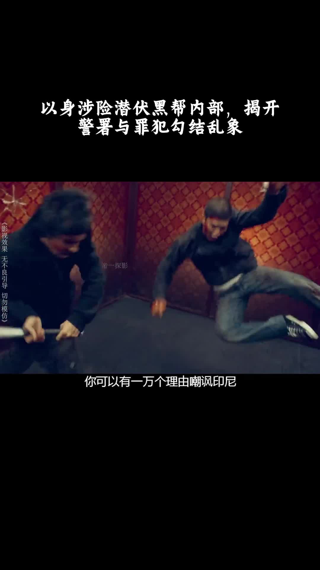 突袭2：暴徒：以身涉险潜伏黑帮内部，揭开警署与罪犯勾结乱象