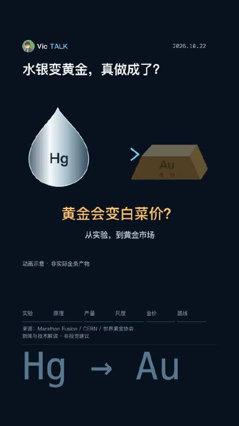 #汞能变成黄金#水银真的能变黄金？是核反应，不是魔法！产量微乎其微、成本天价，还有辐射，根本没法拿来