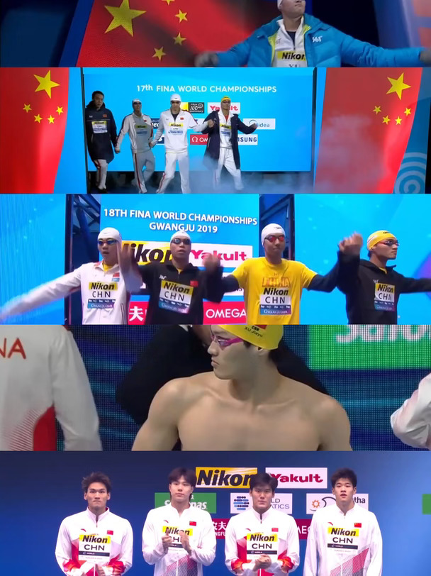跟随徐嘉余的脚步，回看中国男子4×100米混合泳接力一路走来的旅程🇨🇳 #中国游泳队  #游泳 @徐
