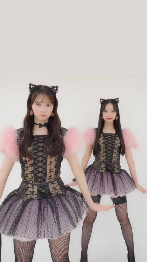【视频】#AKB48[超话]##伊藤百花[超话]##森川優[超话]# so cool🫪💗💗  ​​​