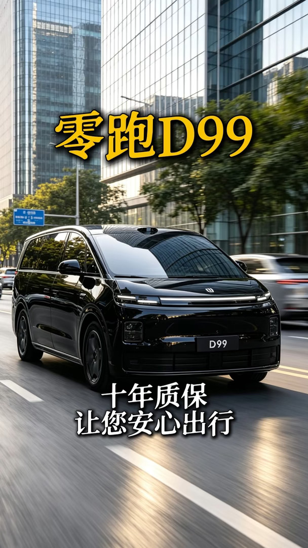 零跑 D9 贴车衣，十年质保，让您安心出行