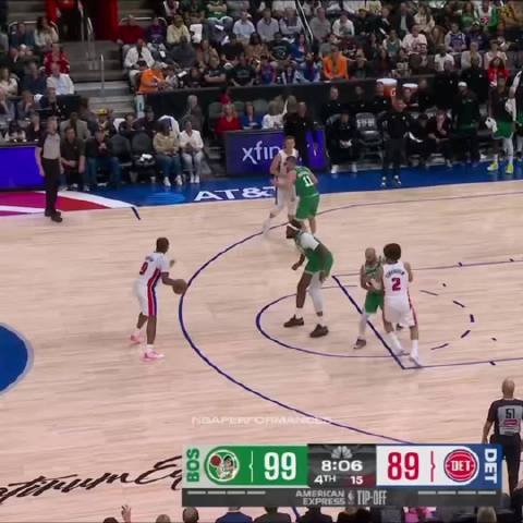活塞 23-0 一波流！四分钟，把凯尔特人打懵了 #NBA[超话]##乔治凯尔特人首秀38分#  ​