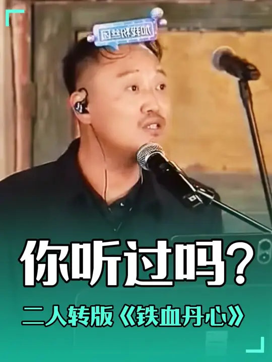 你听过？二人转版《铁血丹心》