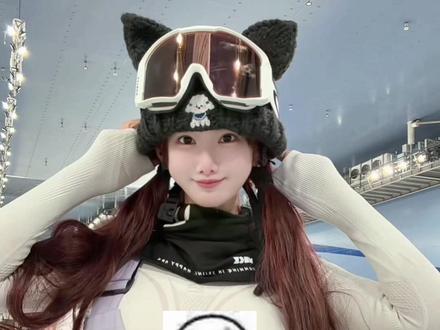 滑雪甜妹穿搭